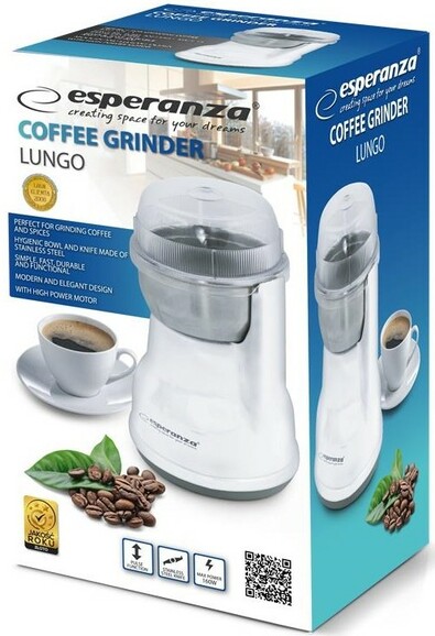 Кофемолка Esperanza Coffee Grinder Lungo (EKC002W) изображение 2