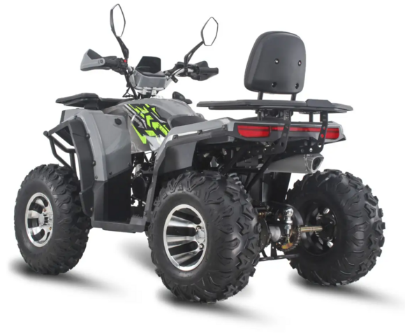 Квадроцикл Forte ATV200G PRO (зелено-серый) (133188) изображение 5