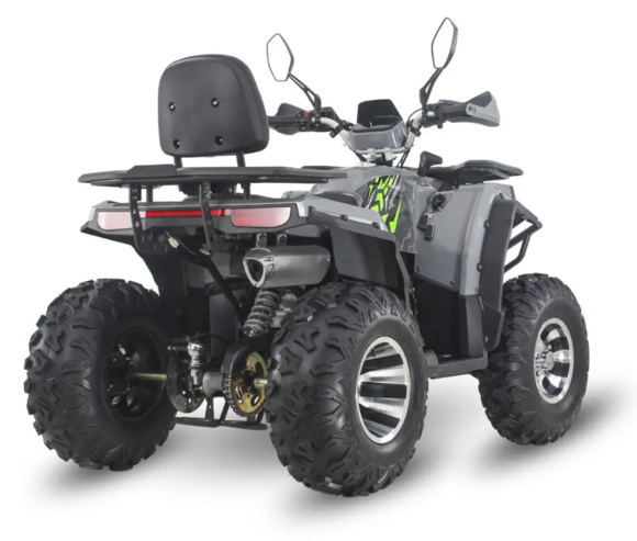 Квадроцикл Forte ATV200G PRO (зелено-серый) (133188) изображение 3