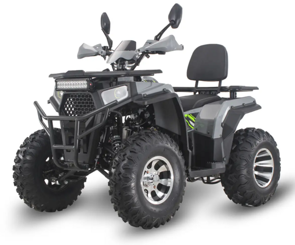 Квадроцикл Forte ATV200G PRO (зелено-серый) (133188) изображение 4