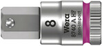 Отверточная головка Wera Zyklop 8740 A HF, 1/4", 4,0x100,0 мм (05003334001)