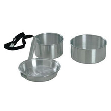 Набор посуды KingCamp CAMPER 2 (KP3901) Silver