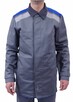 Робоча куртка зварювальника Ardon Fenix сіра з синім р.64-66/5-6 (61560)