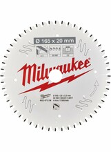 Диск пиляльний Milwaukee CSB P Alu 165x20x2,2 мм 52 зуба (4932471296)