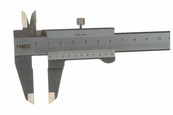 Штангенциркуль NEO Tools с сертификатом DIN 150 мм нержавеющая сталь 75-001 изображение 2