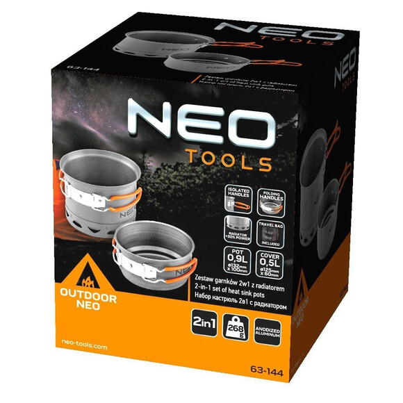 Набір туристичного посуду Neo Tools 63-144 фото 8