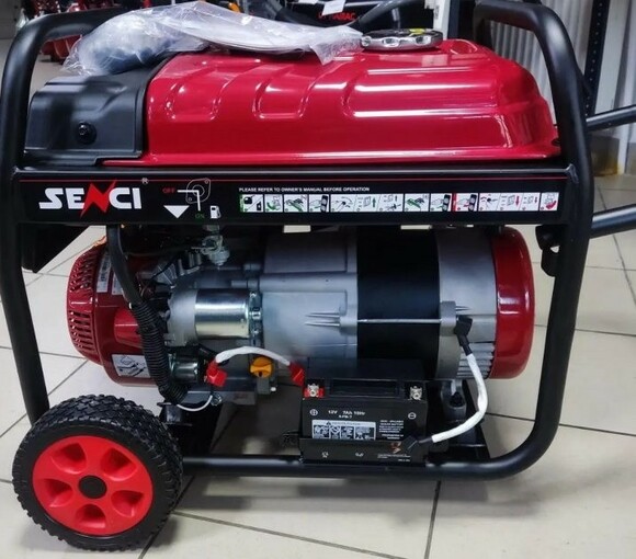 Бензиновый генератор Senci SC 7800E изображение 5