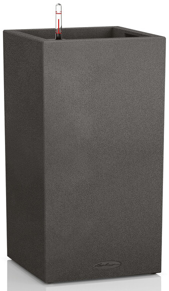 Вазон Lechuza Canto Stone High 40 (графитово-черный) (13622)