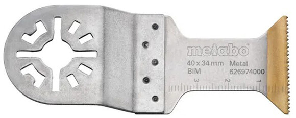 Пиляльне полотно Metabo Bim mylti-fit 40х34 мм (626974000)