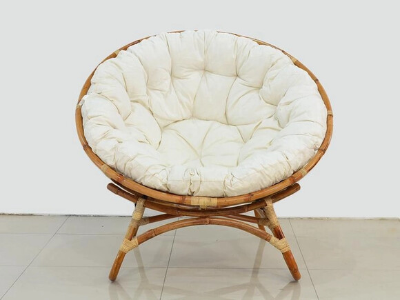 Кресло круглое CRUZO Папасан Нуово (kr08201) изображение 4