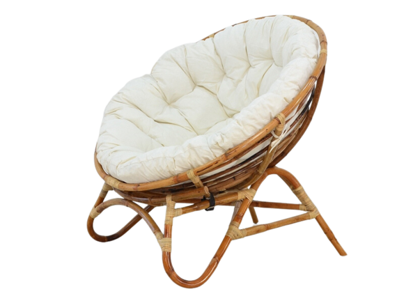 Кресло круглое CRUZO Папасан Нуово (kr08201) изображение 2