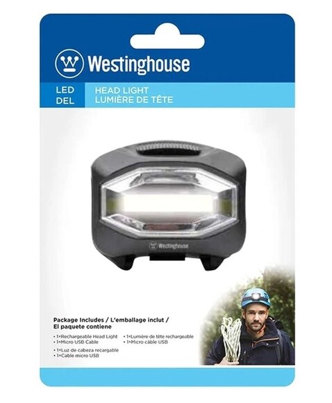 Ліхтар налобний Westinghouse 3W LED WF210 + 3×AAA/LR03 батарейки в комплекті (WF210-3LR03NDB) фото 2