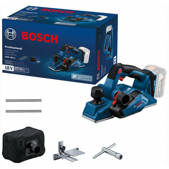 Аккумуляторный рубанок Bosch GHO 185-LI Solo (06015B5021) (без АКБ и ЗУ) изображение 3
