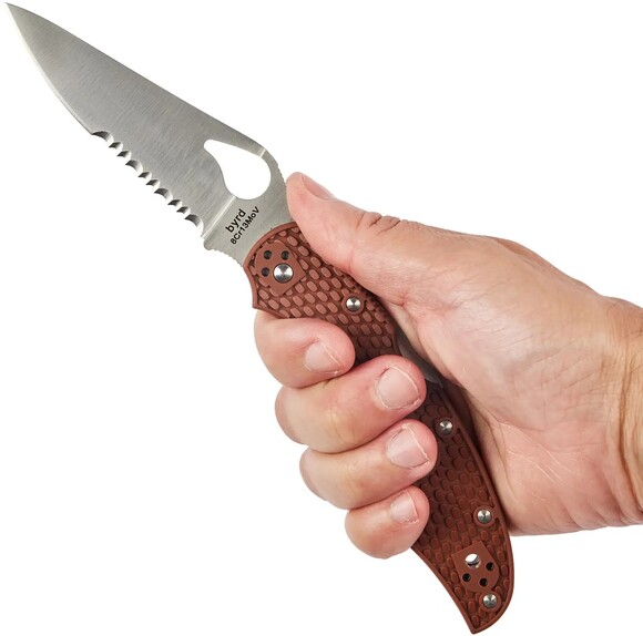 Нож Spyderco Byrd Cara Cara 2 (brown) (87.15.58) изображение 5