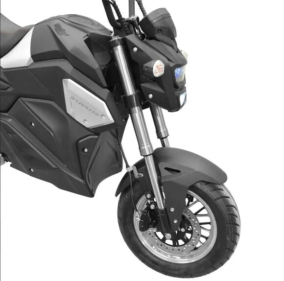 Электрический мотоцикл HECHT STRATIS BLACK изображение 2