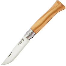 Нож Opinel №9 VRI, оливковое дерево (204.66.87)