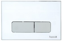 Клавіша змиву IMPRESE i7110, білий глянець (i7110AW)