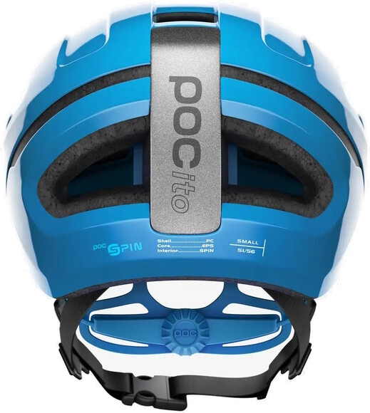 Шлем велосипедный POC Pocito Omne SPIN, Fluorescent Blue, S (PC 107268233SML1) изображение 3