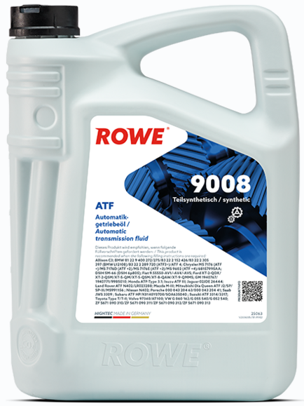 Трансмісійна олива ROWE HighTec ATF 9008, 5 л (25063-0050-99)