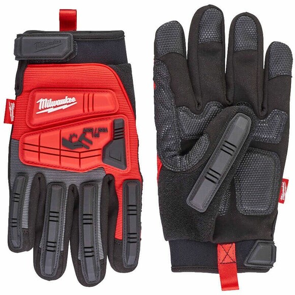 Перчатки Milwaukee с защитой от удара, 10 / XL (4932471910) изображение 2
