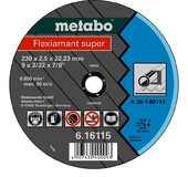 Круг отрезной Metabo Flexiamant Super 230х2,5х22,23 мм (616103000)