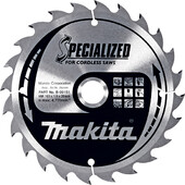 Пильний диск Makita Specialized по дереву 160x20мм 24T (B-09151)