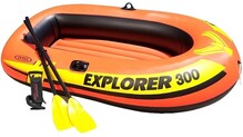 Трехместная надувная лодка Intex Explorer 300 Set (58332)
