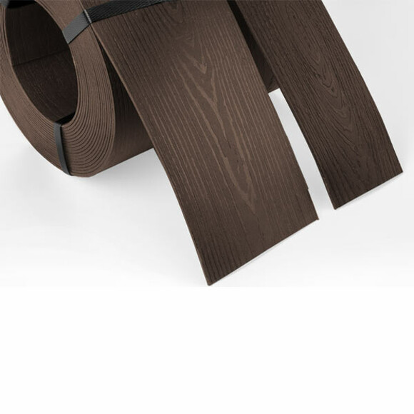 Бордюр BORDER WOOD, 78мм х 2,8мм х 10м, коричневый (OBWBR1008) изображение 2
