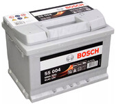 Автомобильный аккумулятор Bosch S5 12В, 61 Ач, 600 A (0092S50040)