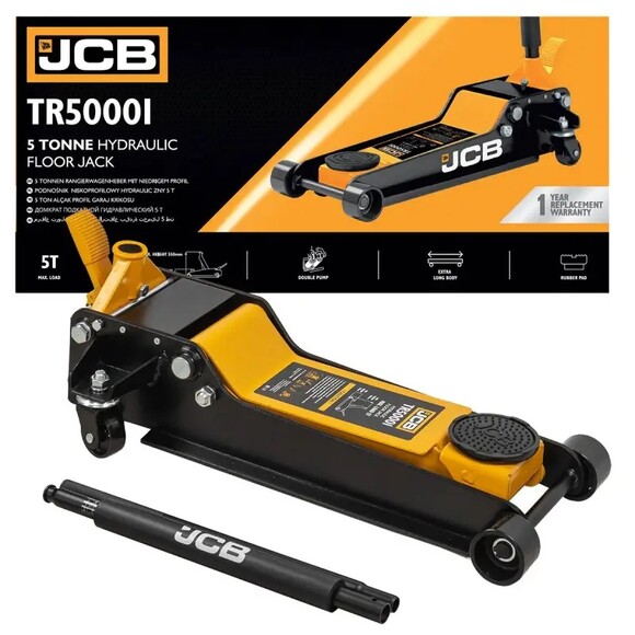 Домкрат подкатной JCB Tools 5 т (JCB-TR50001JP) изображение 3