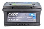 Акумулятор EXIDE EA852 Premium, 85Ah/800A 