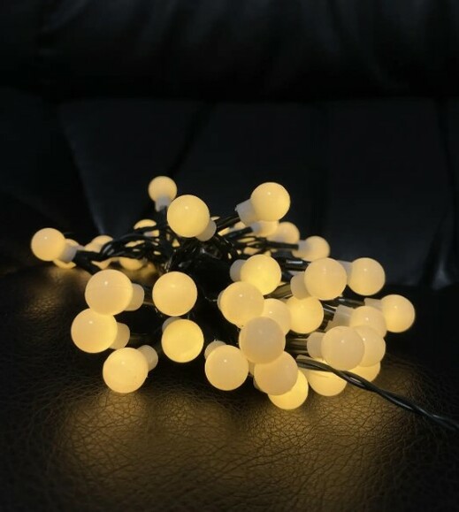 Гірлянда Luca Lighting Змійка-кульки, теплий білий, 3.9 м (8718861852165) фото 2