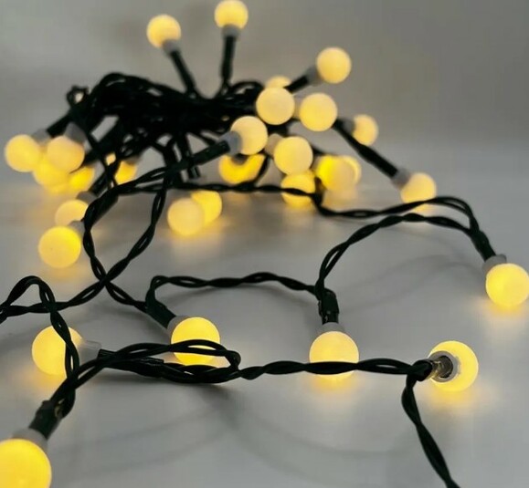 Гірлянда Luca Lighting Змійка-кульки, теплий білий, 3.9 м (8718861852165) фото 3