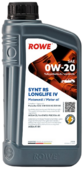 Моторное масло ROWE HighTec Synt RS Longlife IV SAE 0W-20, 1 л (20036-0010-99)
