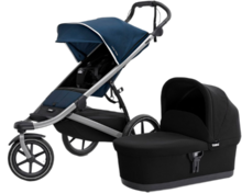 Дитячий візок з люлькою Thule Urban Glide 2 Majolica Blue (TH 10101961)