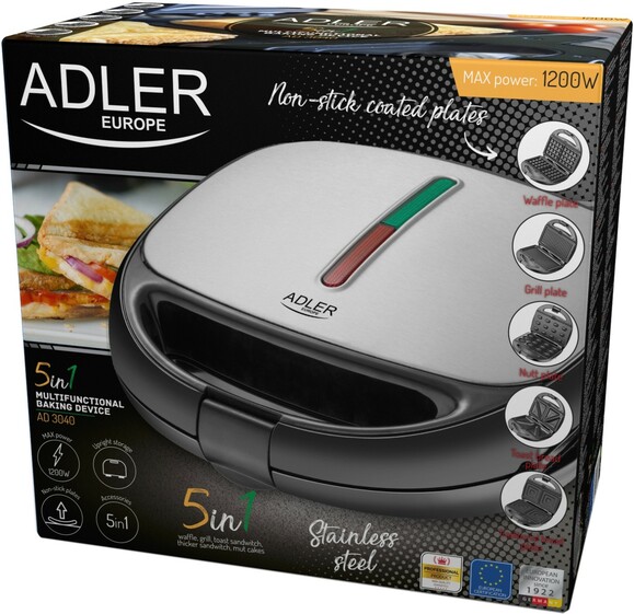 Мультимейкер 5 в 1 Adler AD 3040 изображение 8