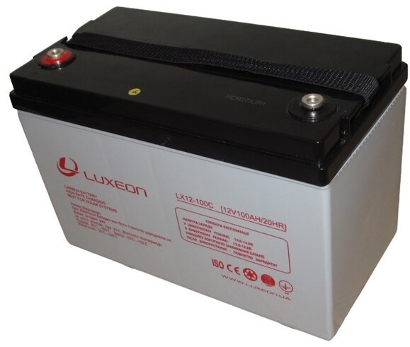 Аккумуляторная батарея Luxeon LX12-100C изображение 2