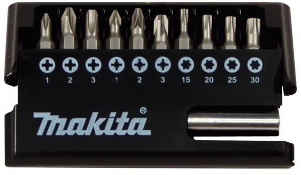 

Набір біт Makita 11 шт. (D-30651)