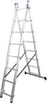 Алюминиевая двухсекционная лестница VIRASTAR DUOMAX 2x8 ступеней (VDL028)