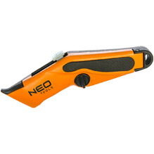 Нож с трапециевидным лезвием Neo Tools 63-701