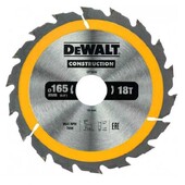 Диск пильный DeWALT Construction 165х30 мм ATB 18 шт (DT1936_Y)