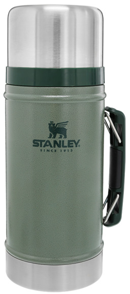 Термос харчовий Stanley Classic Legendary Hammertone Green 0.94 л (6939236347983)