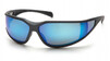 Захисні окуляри Pyramex Exeter Ice Blue Mirror Anti-Fog дзеркальні сині (2ЕКЗЕ-90)