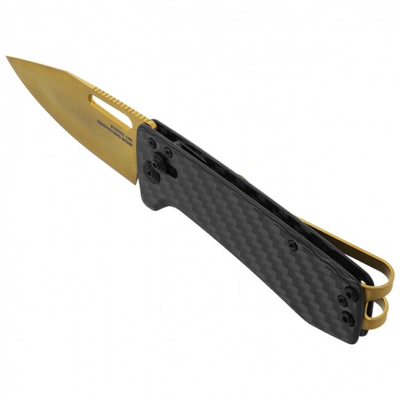 Нож SOG Ultra XR Carbon/Gold (12-63-02-57) изображение 2