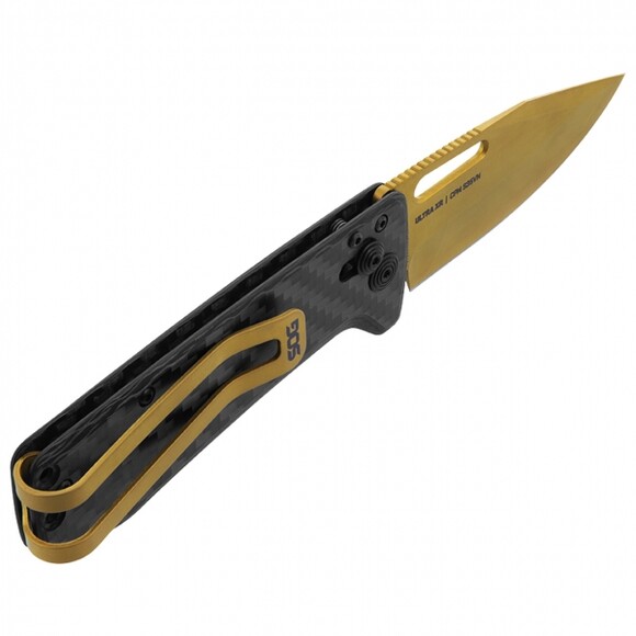 Нож SOG Ultra XR Carbon/Gold (12-63-02-57) изображение 3