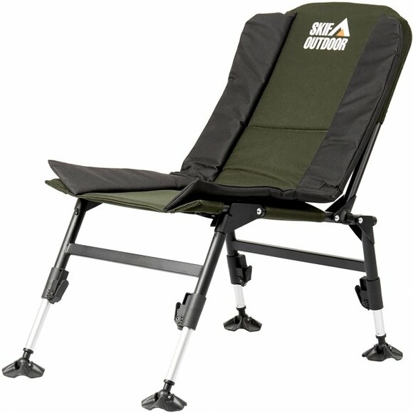 Кресло раскладное Skif Outdoor Comfy S dark green/black (389.00.56) изображение 2