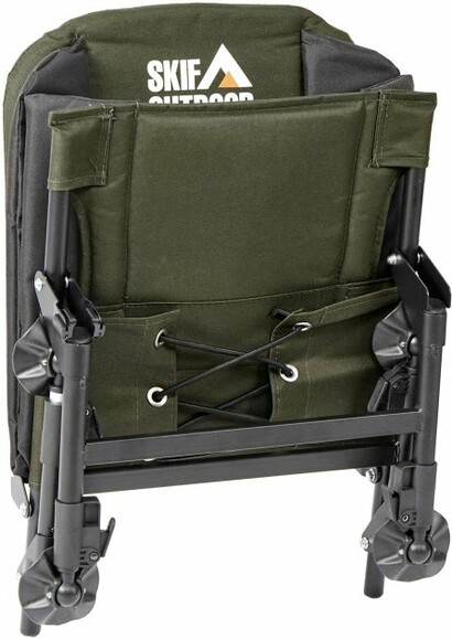 Кресло раскладное Skif Outdoor Comfy S dark green/black (389.00.56) изображение 4