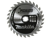 Пильный диск Makita Specialized по дереву для погружных пил 160x20мм 28T (B-09260)