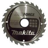 Пильний диск Makita MAKForce по дереву 170x30мм 24Т (B-08311)