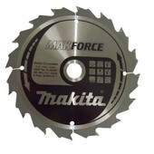 Пильний диск Makita MAKForce по дереву 180x20 мм 16Т (B-08187)